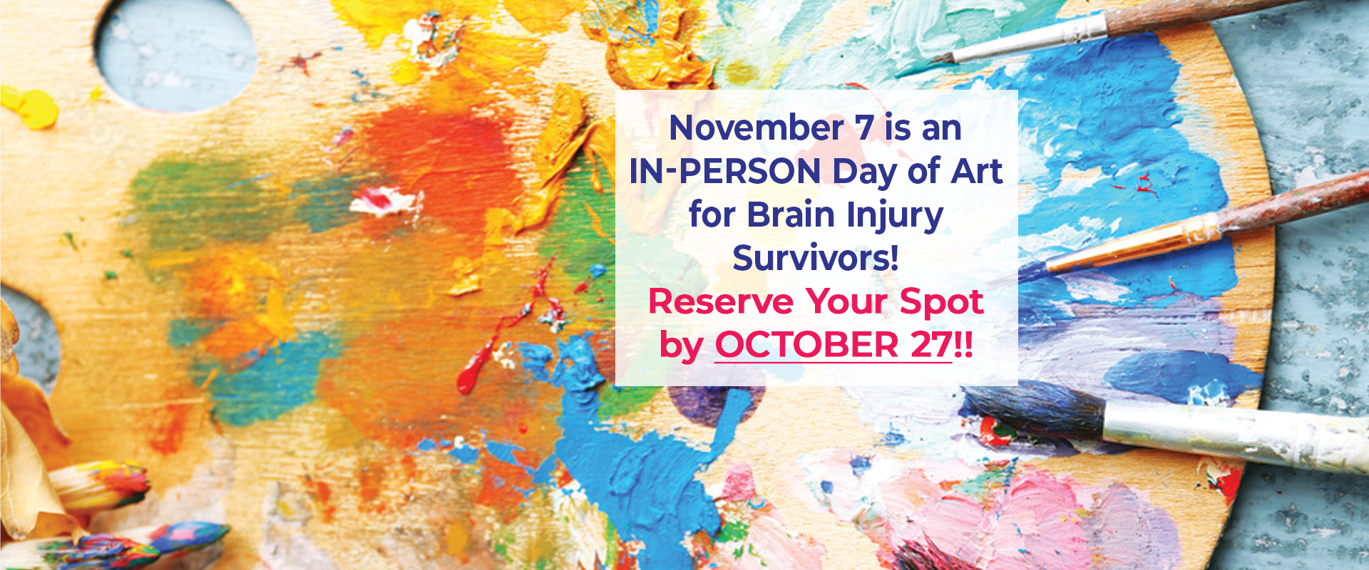 SDBIF **IN-PERSON** Day of Art For Brain Injury Survivors