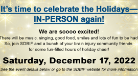 SDBIF 2022 Holiday Party Banner
