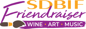 SDBIF Friendraiser Logo with tagline