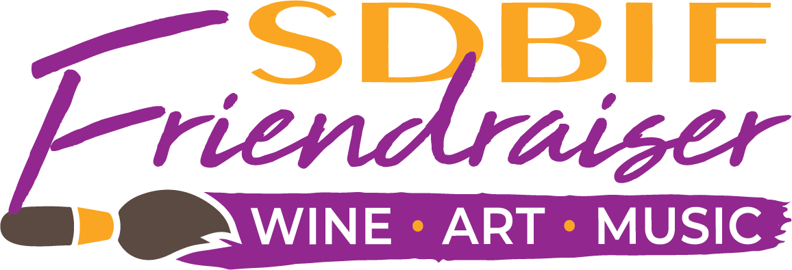 SDBIF Friendraiser Logo with tagline