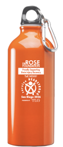 surviveHEADSTRONG San Diego presented by Thorson Law Group water bootle sponsered by deRose Foundation