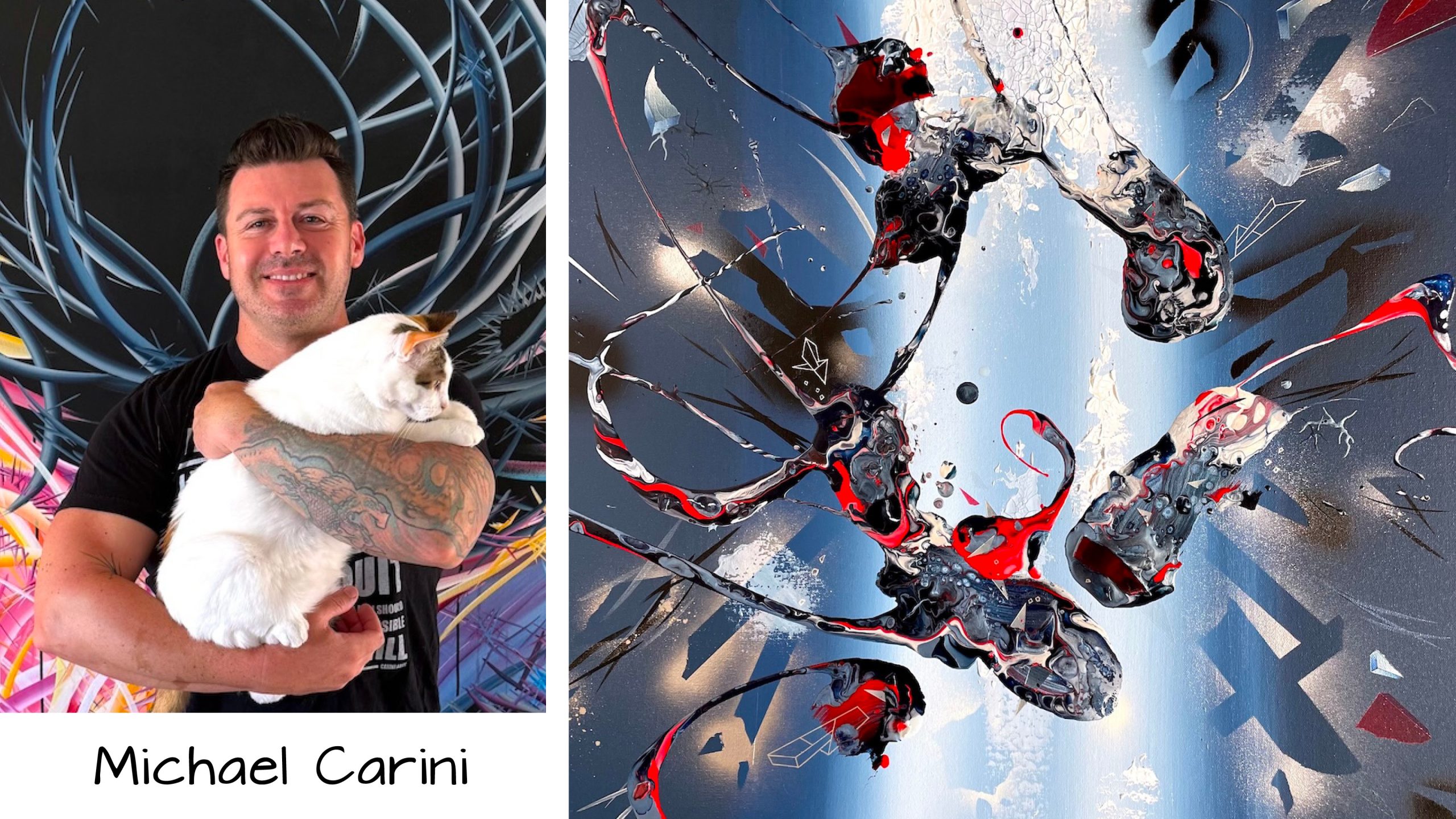 2026 Artist photo & art Michael Carini