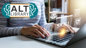 Digital courses to develop new skills, learning online concept