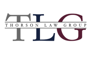 2026 Friendraiser Photo Booth Sponsor Thorson Law Group logo
