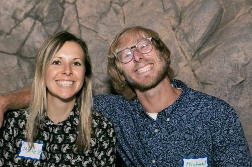 Two Friends of Brain Injury Recovery at the SDBIF Friendraiser