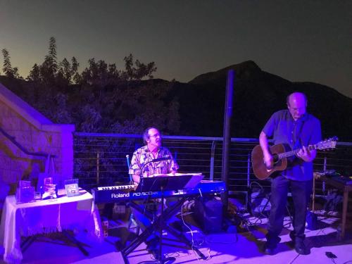 Jeff and Herb performing at the SDBIF Friendraiser